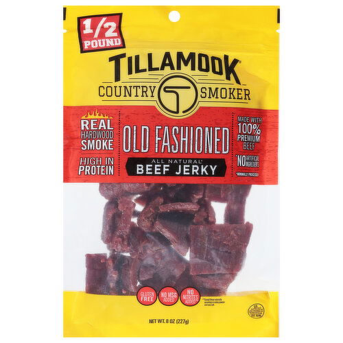 Tillamook Country Smoker Beef Jerky, Old Fashioned