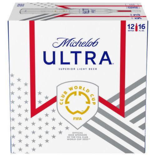 Michelob Ultra Beer, Light, Superior