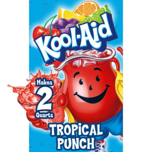 Kool-Aid Unsweetened Tropical Punch Artificially Flavored Powdered Soft Drink Mix