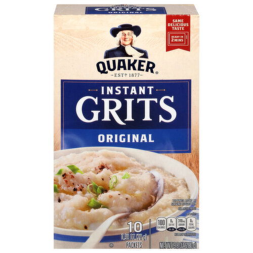 Quaker Grits, Original, Instant
