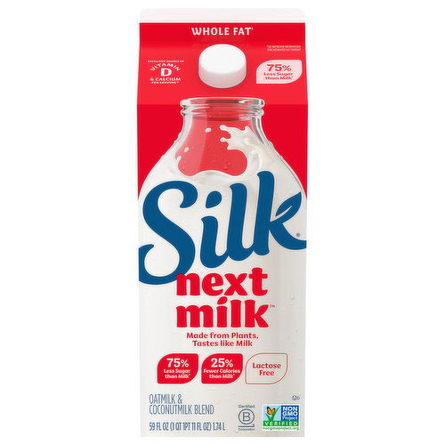 Silk Nextmilk Oatmilk & Coconutmilk Blend, Whole Fat