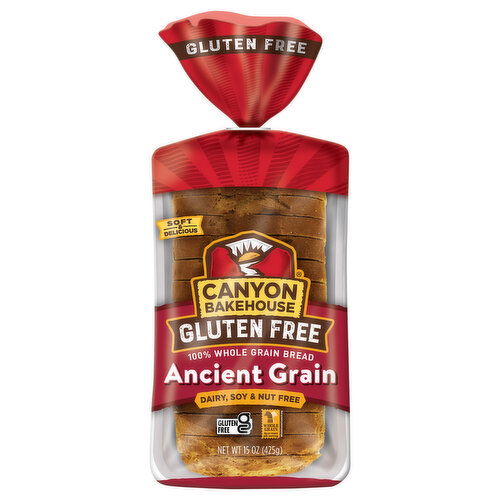 Canyon Bakehouse Gluten Free 100% Whole Grain Ancient Grain Bread