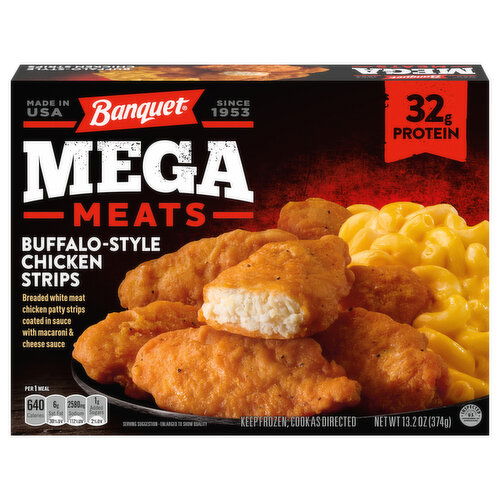 Banquet Mega Meats Mega Meats Frozen Buffalo Style Boneless Strips
