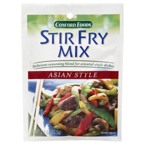 Concord Foods Stir Fry Mix, Asian Style