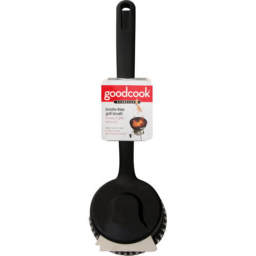 Goodcook Barbecue Grill Brush, Bristle-Free, 15 Inch
