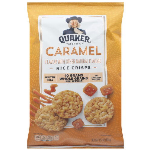 Quaker Rice Crisps, Caramel