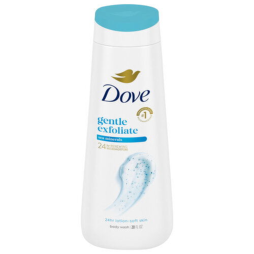 Dove Body Wash, Gentle Exfoliate, Sea Minerals