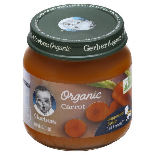 Gerber 1st Foods Carrot, Organic