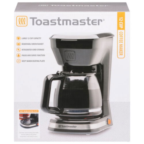 Toastmaster Coffee Maker, 12 Cup