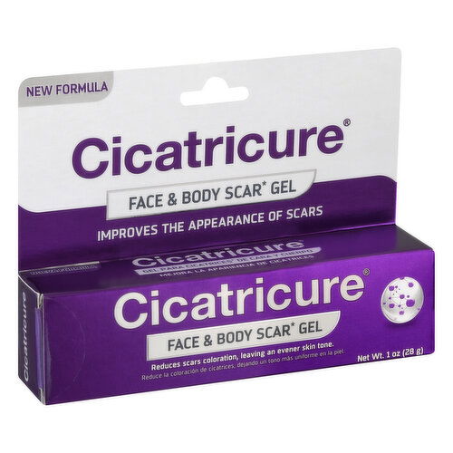 Cicatricure Scar Gel, Face & Body