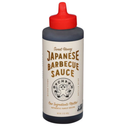 Bachan's Barbecue Sauce, Japanese, Sweet Honey