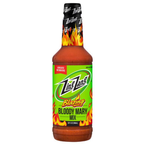 Zing Zang Bloody Mary Mix, Non-Alcoholic, Blazing