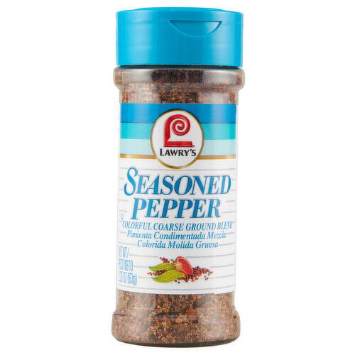 Lawry's Colorful Coarse Ground Blend Seasoned Pepper