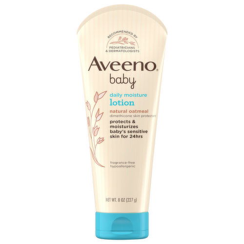 Aveeno Baby Lotion, Daily Moisture, Natural Oatmeal