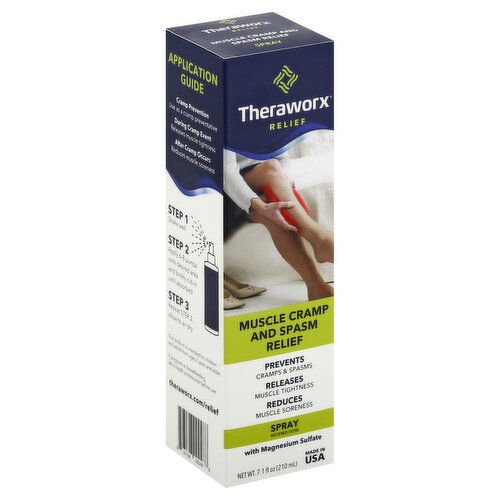 Theraworx Muscle Cramp and Spasm Relief, Spray