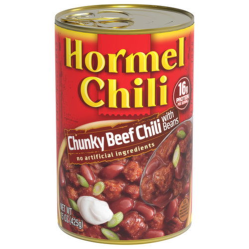 Hormel Chili Chunky Beef Chili