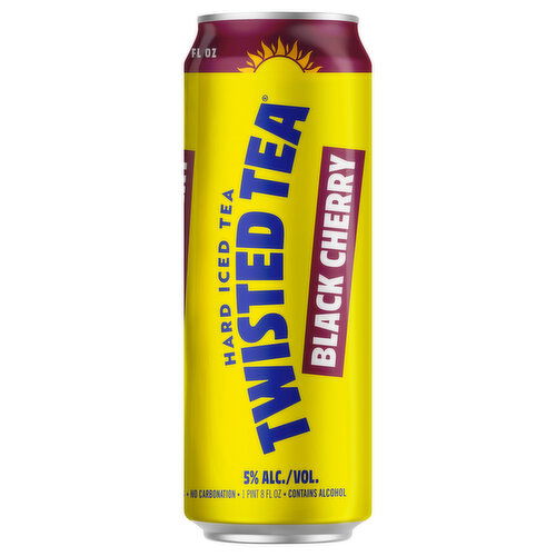 Twisted Tea Hard Iced Tea, Black Cherry