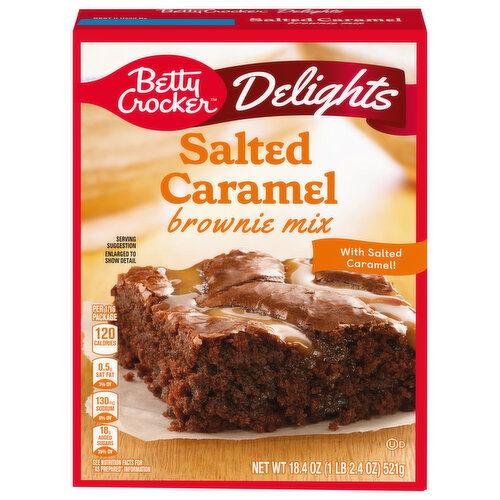 Betty Crocker Salted Caramel Brownie Mix