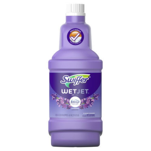 Swiffer WetJet Swiffer WetJet Liquid Floor Cleaner, Lavender Vanilla & Comfort, 42.2 fl oz