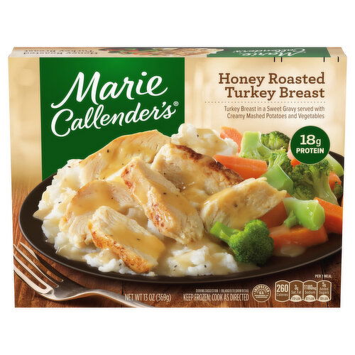 Marie Callender's Honey Roasted Turkey Breast Frozen Meal