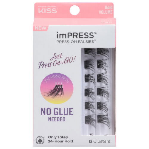 imPress Clusters, Press-On Falsies, Bold Volume