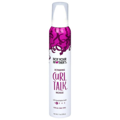 Not Your Mother's Curl Talk Mousse, Activating