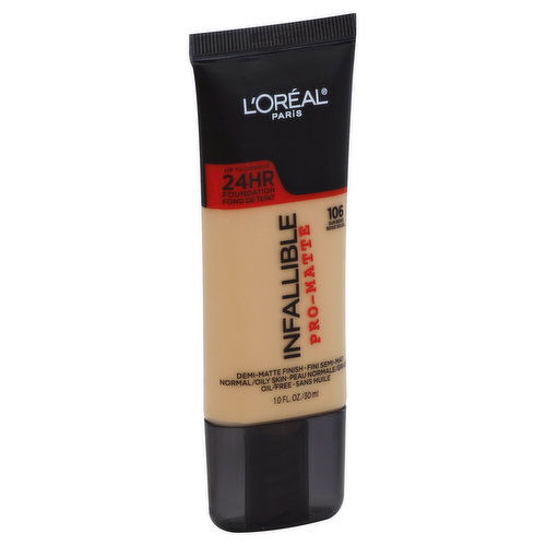 L'Oreal Infallible Pro-Matte Foundation, Sun Beige 106