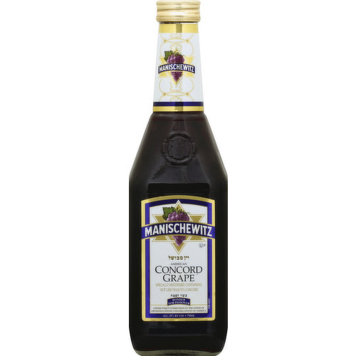 Manischewitz Wine, Concord Grape, American