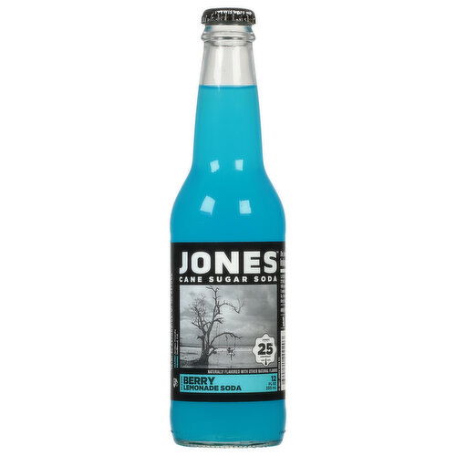 Jones Cane Sugar Soda, Berry Lemonade