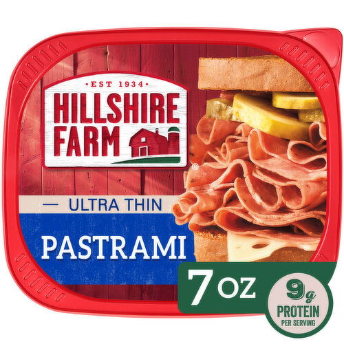 Hillshire Farm Ultra Thin Sliced Pastrami Sandwich Meat