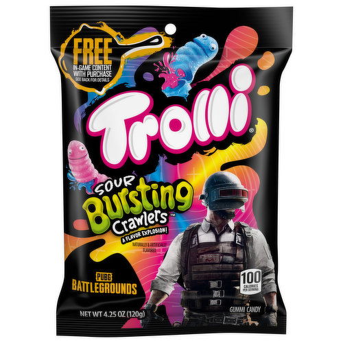 Trolli Gummy Candy, Sour Bursting Crawlers, Pubg Battlegrounds