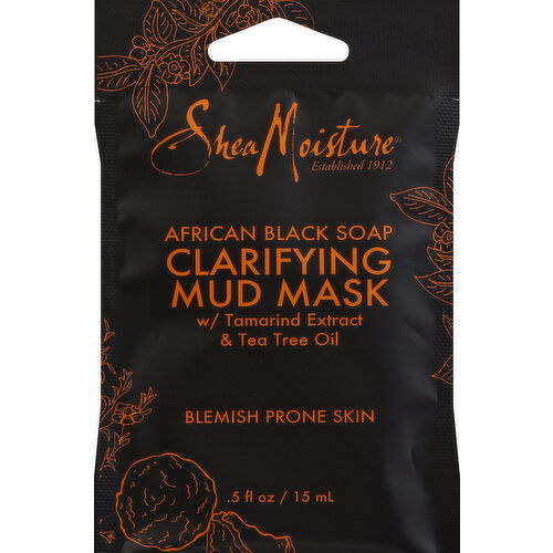 Shea Moisture Mud Mask, Clarifying