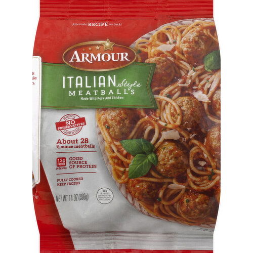 Armour Meatballs, Italian Style