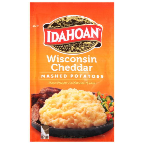 Idahoan Mashed Potatoes, Wisconsin Cheddar