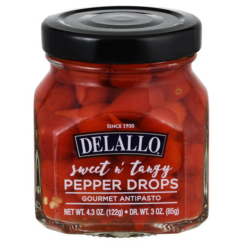 DeLallo Pepper Drops, Sweet n' Tangy