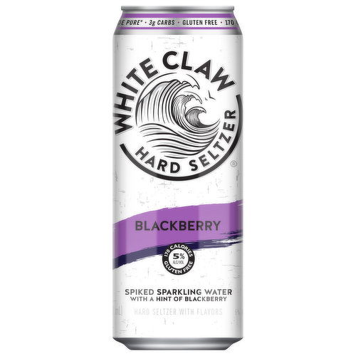 White Claw Hard Seltzer Hard Seltzer, Blackberry