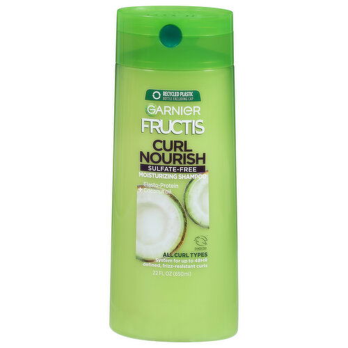 Fructis Shampoo, Sulfate-Free, Moisturizing, Curl Nourish