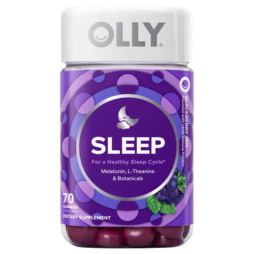 Olly Purple Gummies Blackberry Zen Sleep