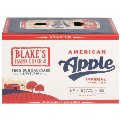 Blake's Hard Cider Co. Hard Cider, Apple, American, Imperial