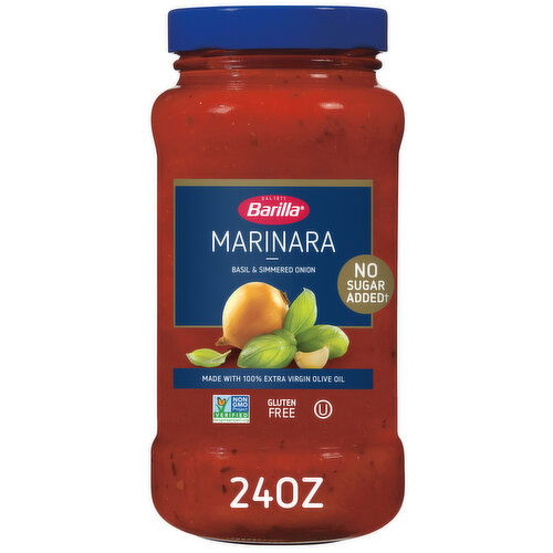 Barilla Marinara Basil & Simmered Onion Pasta Sauce