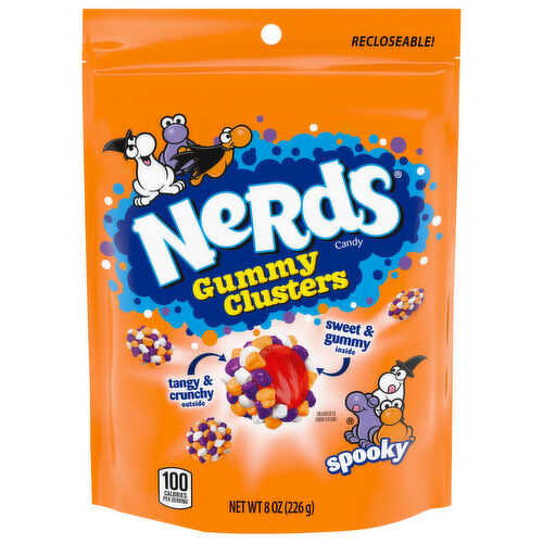 Nerds Candy, Gummy Clusters, Spooky
