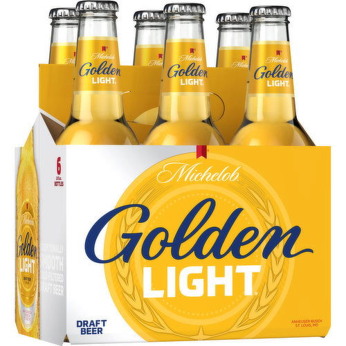 Michelob Golden Draft Golden Draft Light Beer 6 Pack