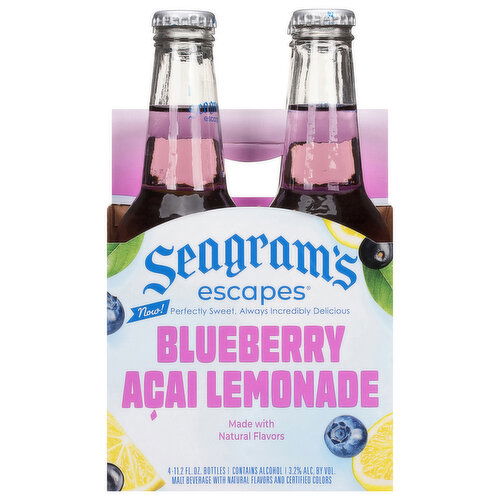 Seagram's Escapes Premium Blueberry Acai Lemonade Malt Beverage