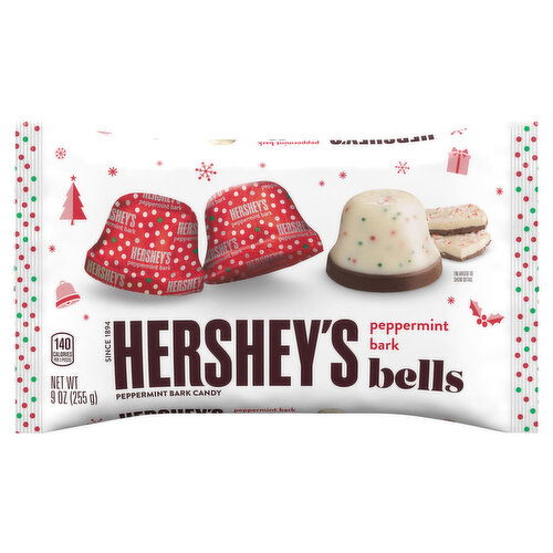 Hershey's Candy, Peppermint Bark, Bells