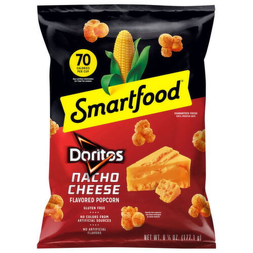 Smartfood Doritos Popcorn, Nacho Cheese Flavored