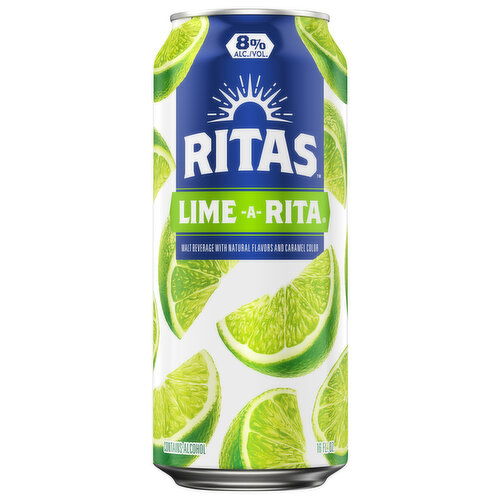 Ritas Malt Beverage, Lime-A-Rita