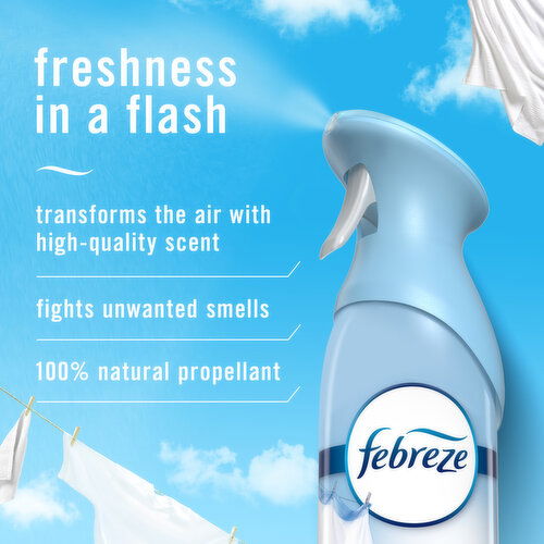 Febreze Air Febreze Air Freshener Spray Odor-Fighting Room Spray Linen & Sky, 2ct