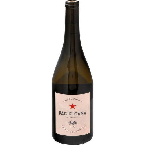 Pacificana California Wines, Chardonnay, 2017