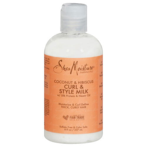 Shea Moisture Coconut & Hibiscus Curl & Style Milk