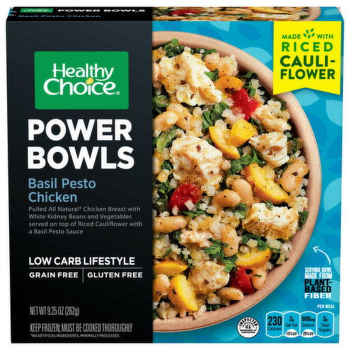 Healthy Choice Power Bowls, Basil Pesto Chicken